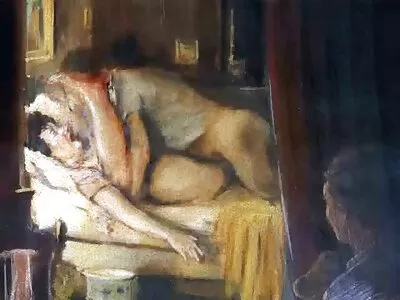 કાળી છોકરી એક સફેદ માણસને અશ્લીલ કરી રહી છે